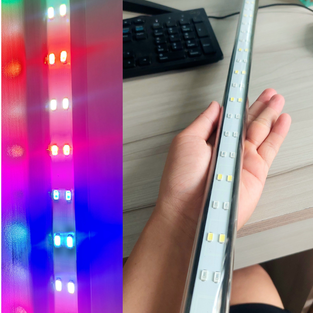 Đèn bể cá 3 CHẾ ĐỘ SÁNG T5 MIX  giúp cá lên màu đẹp