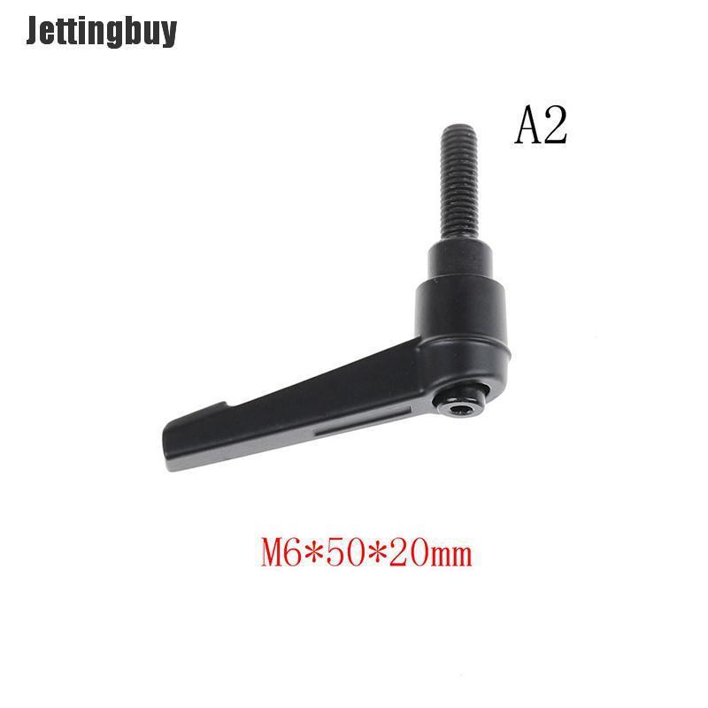 Jettingbuy Cần Kẹp M6 M8 M10 Núm Vặn Có Ren Khóa Điều Chỉnh Được Cho Máy Móc