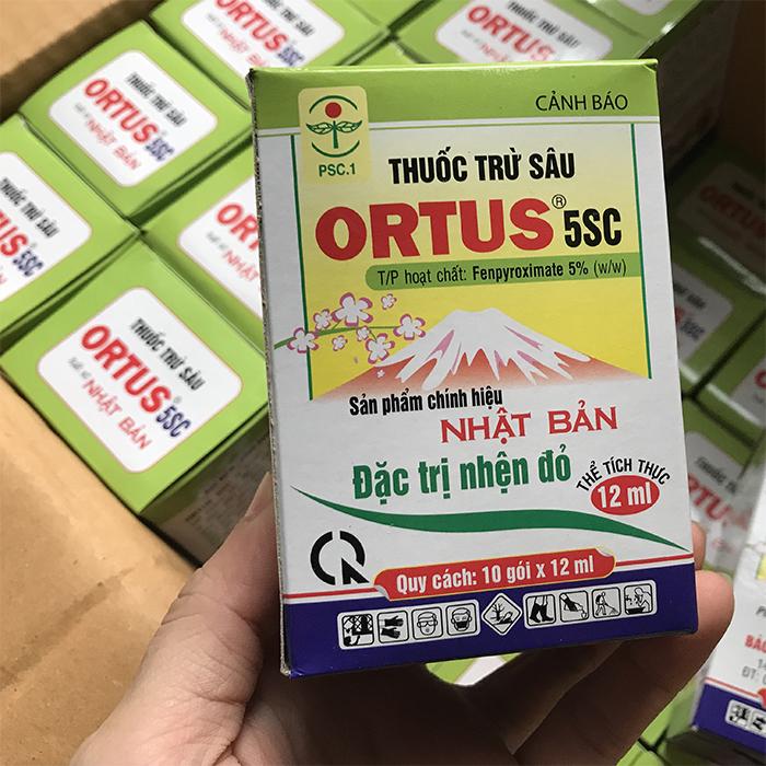 1 gói chế phẩm đặc trừ nhện đỏ Ortus 5SC 12 ml