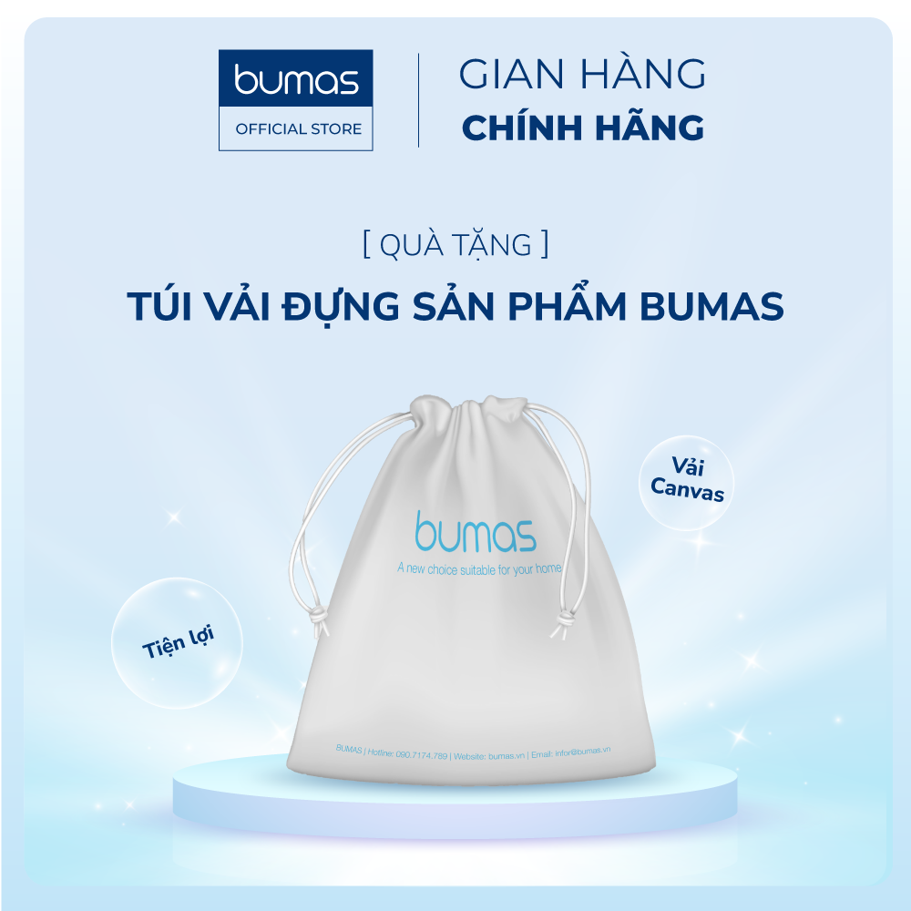 Túi kéo Canvas BUMAS [Quá tặng]