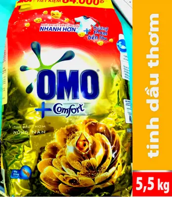 [HCM]Bột giặt Omo hương Comfort 5.5kg