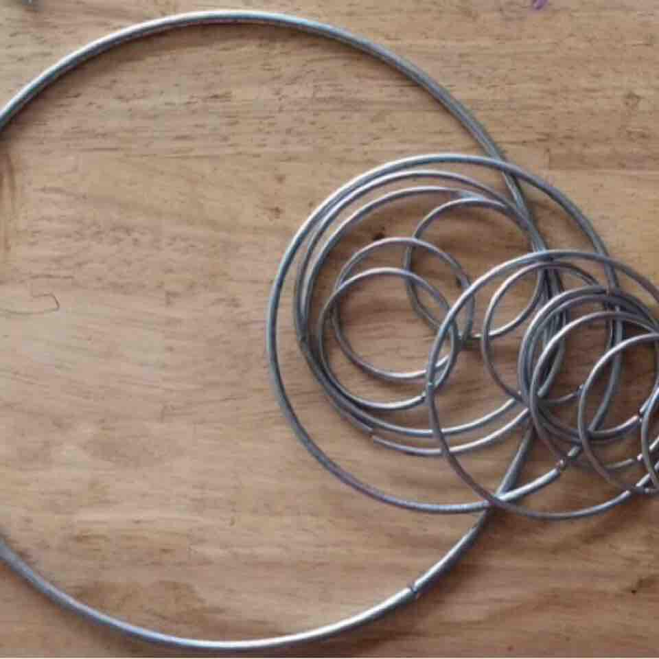 Vòng sắt nhiều size từ bé đến lớn