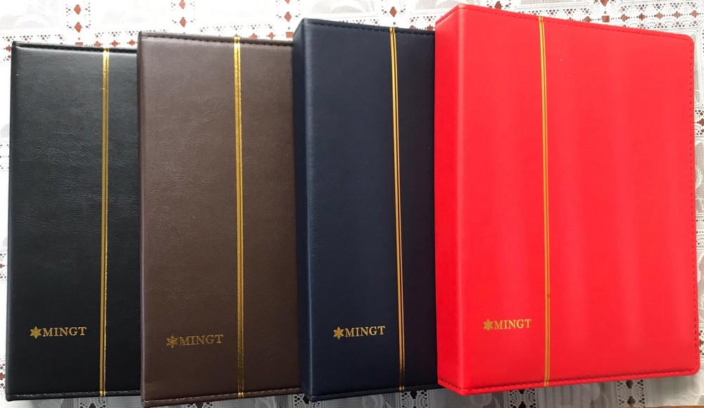 Bìa Album chứa phơi đựng tiền giấy , phơi tem , xu chuyên dùng cho sưu tầm tiền , chính hãng Mingt PCCB , loại 1