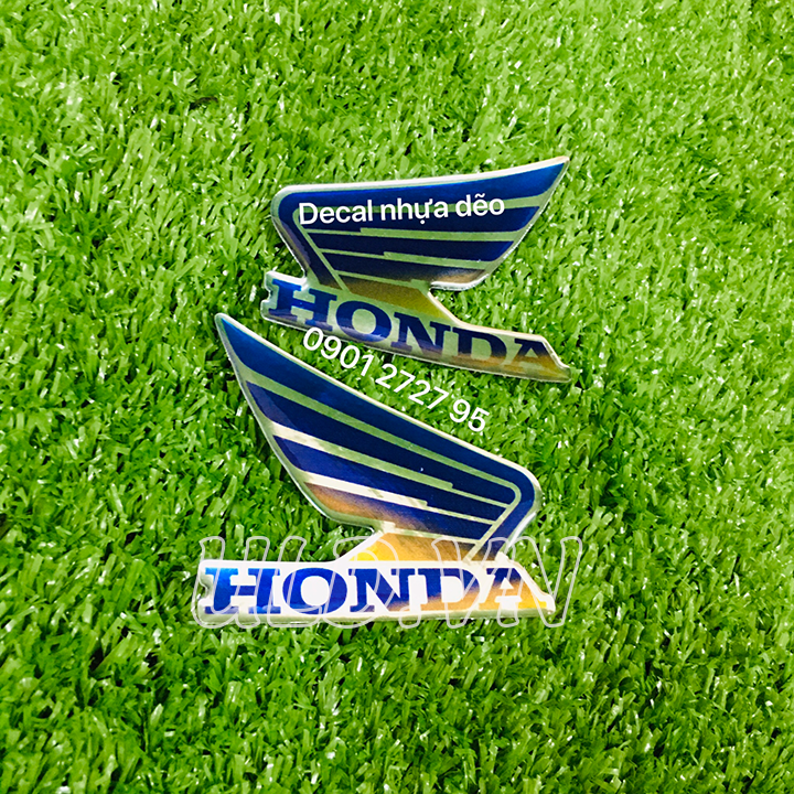 Decal cánh chim honda