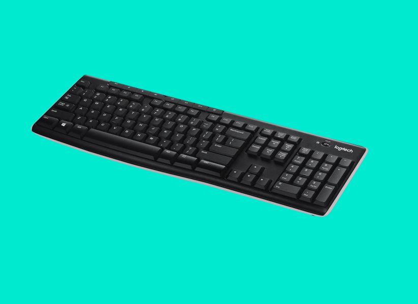 Bàn phím không dây LOGITECH WIRELESS K270 (Đen) Chính Hãng