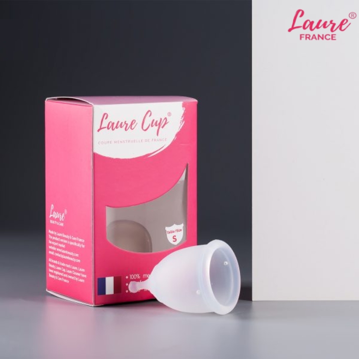 Cốc nguyệt san laure cup mềm mịn pháp