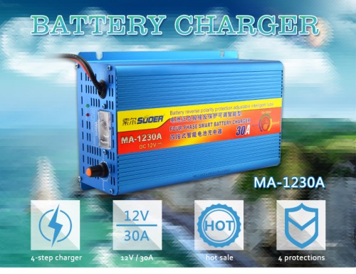 [HCM]Sạc bình ắc quy tự động 12v 30A