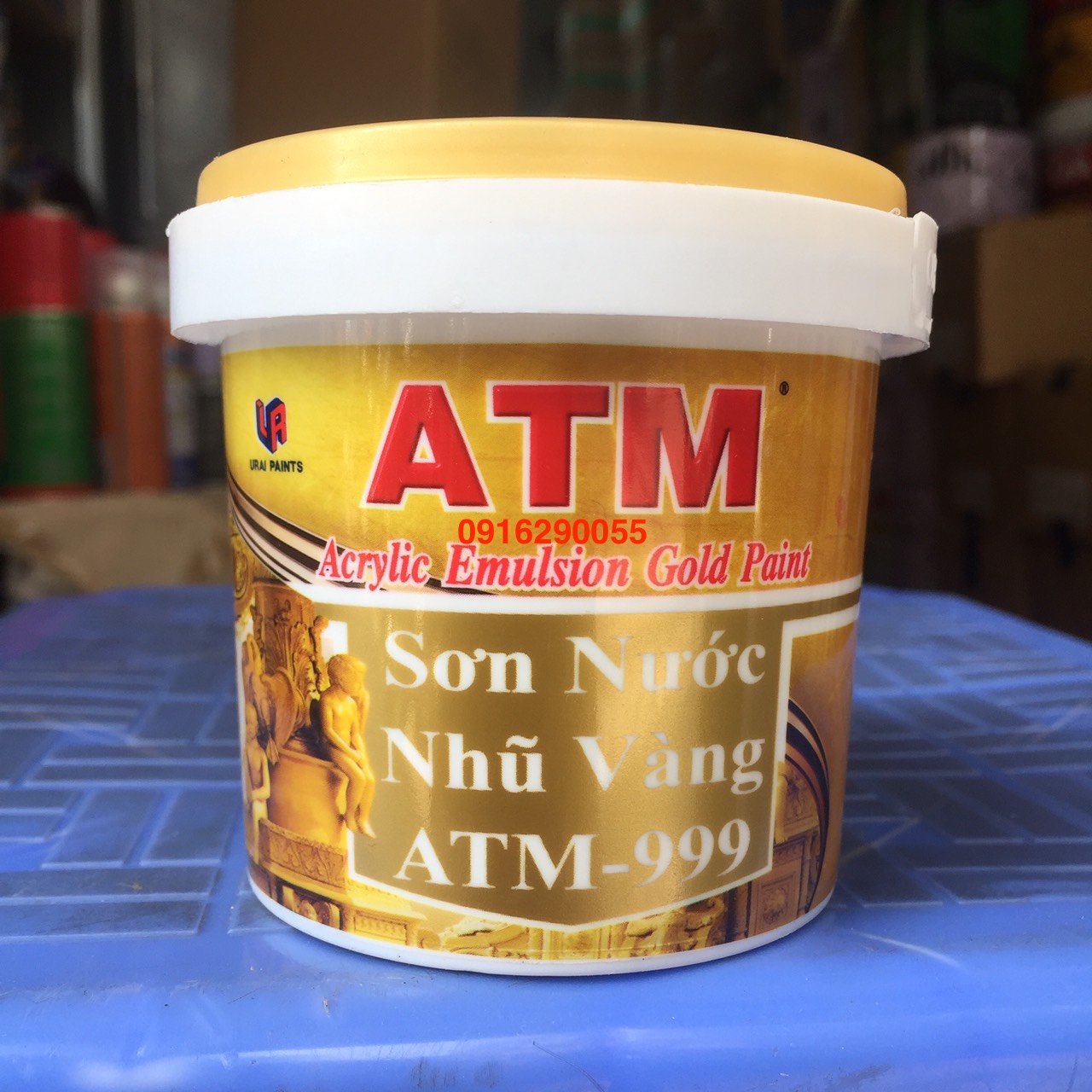 Sơn nước nhũ vàng ATM 999 (225ml)