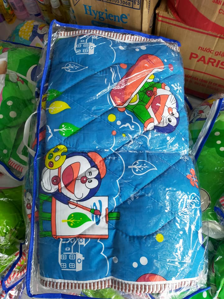 Bộ Nệm Cotton Chần Bông 2 Mặt Loại Dày