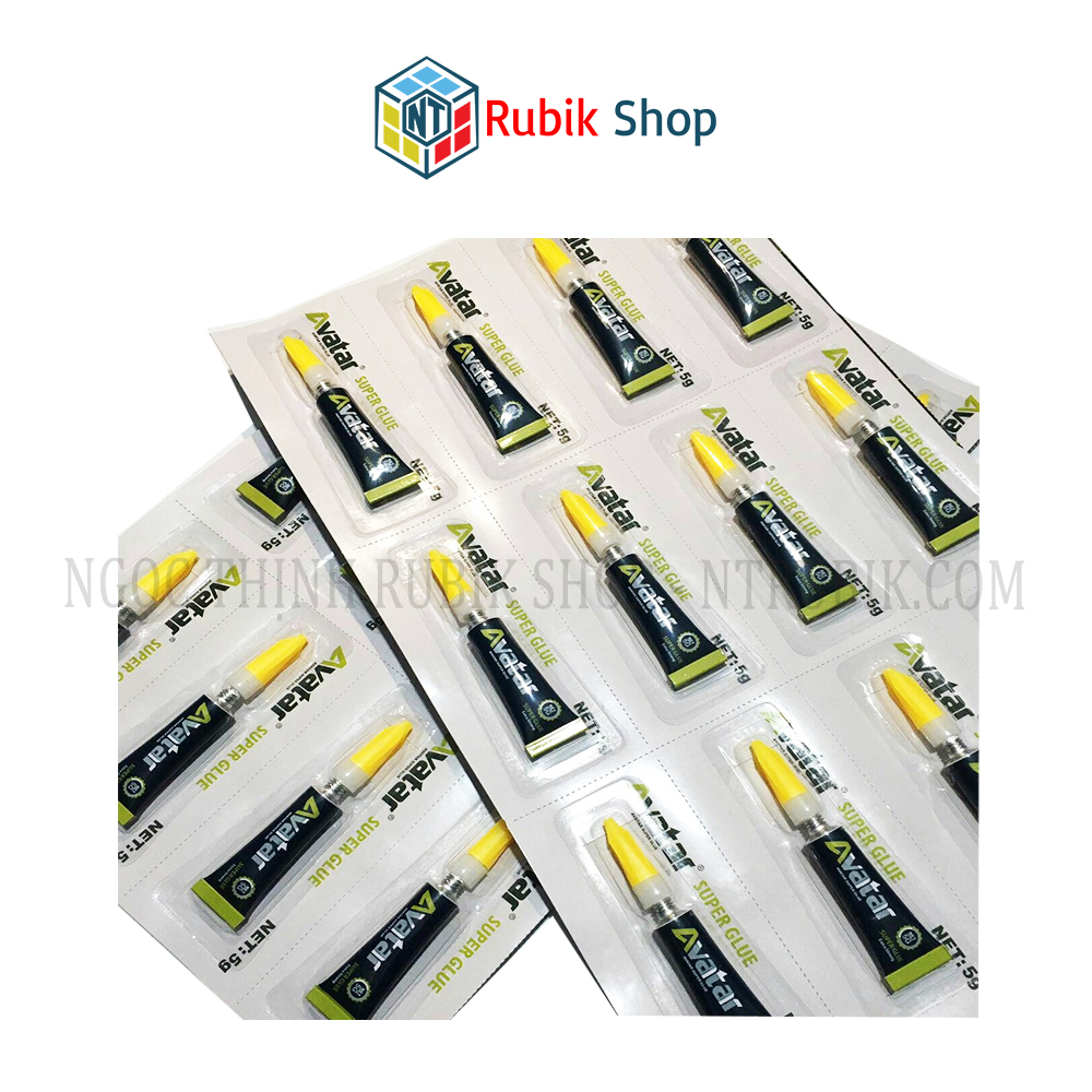 [Hoàn tiền 10%][Phụ kiện Rubik Bik] Keo Mod Nam Châm Cho Rubik - Avatar Super Glue 5g