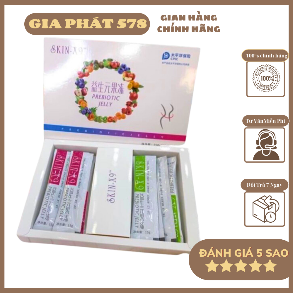 Thạch thải mỡ giảm cân skin x9 trang nemo