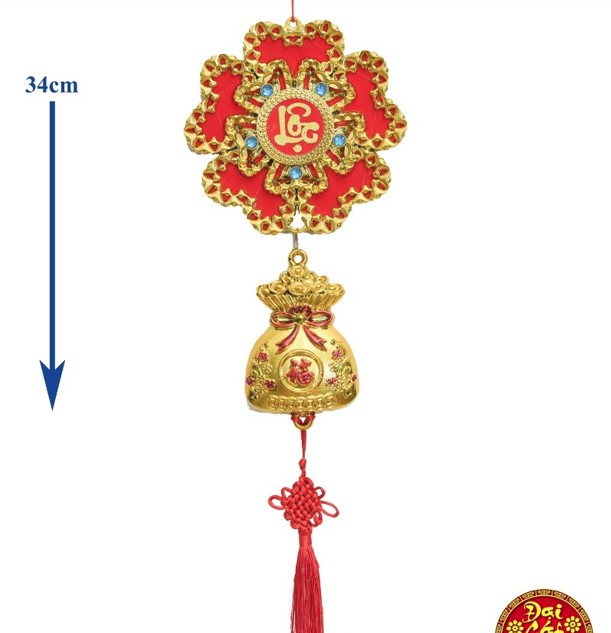 dây liễng vải trang trí cây đào, câu mai ngày tết cổ truyền việt nam