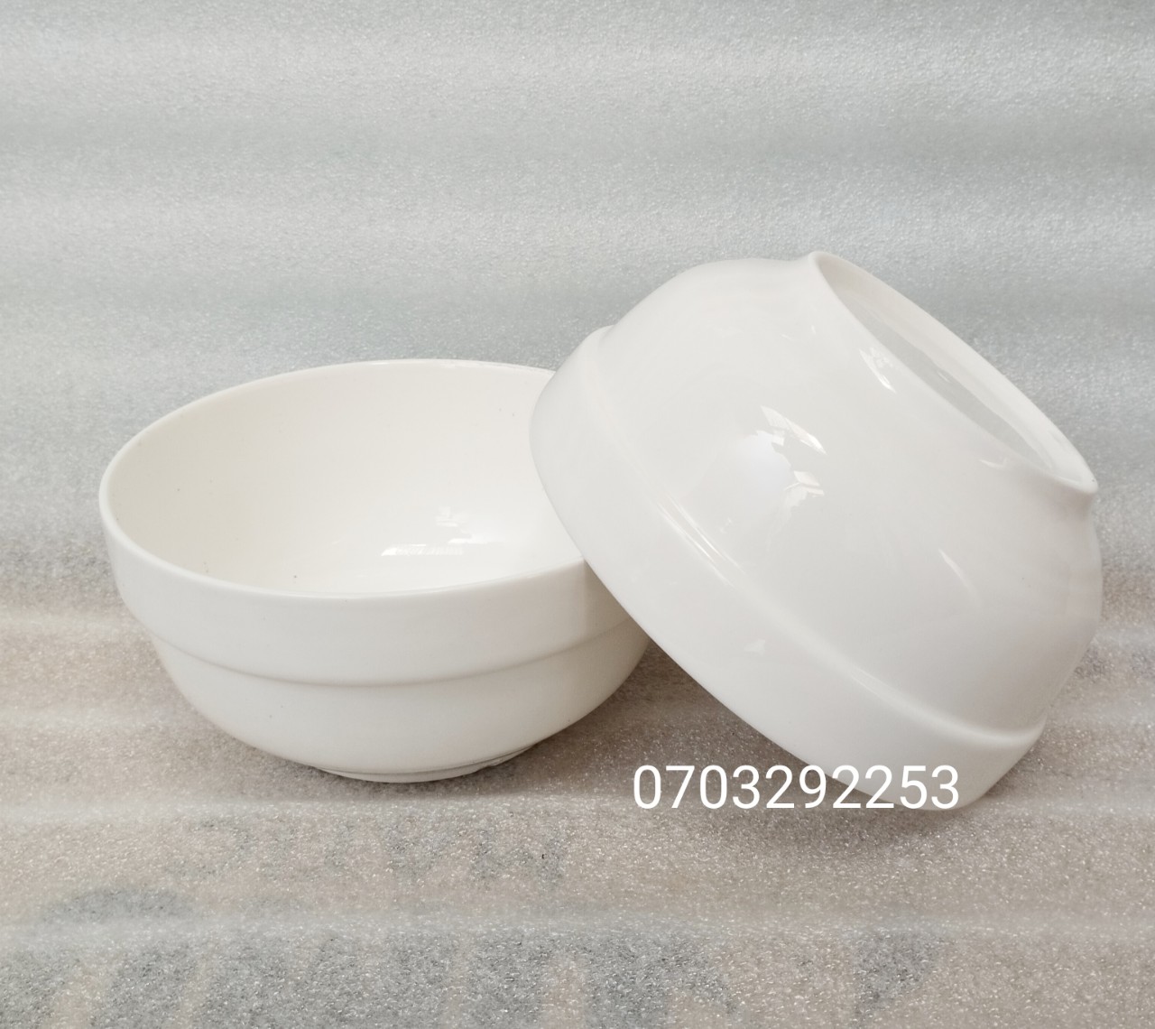 (HCM) Combo 5 tô sứ ăn phở 18cm có ngấn