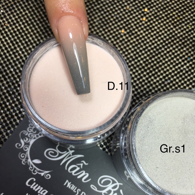 Bột đắp grs1 + bột ombre d11 hũ 30g, 10g