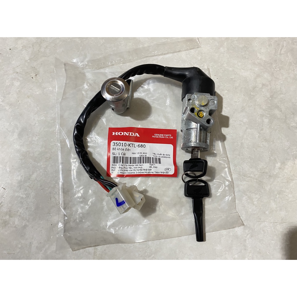 Bộ khóa điện Wave A 100 2007-2016 (35010KTL680)