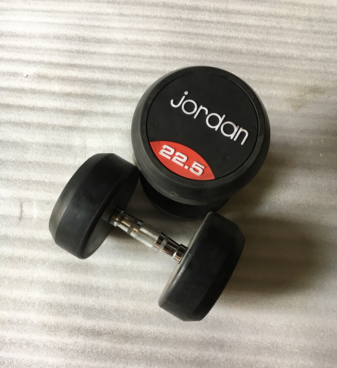 Tạ tay cao su jordan 22.5kg (1 đôi)