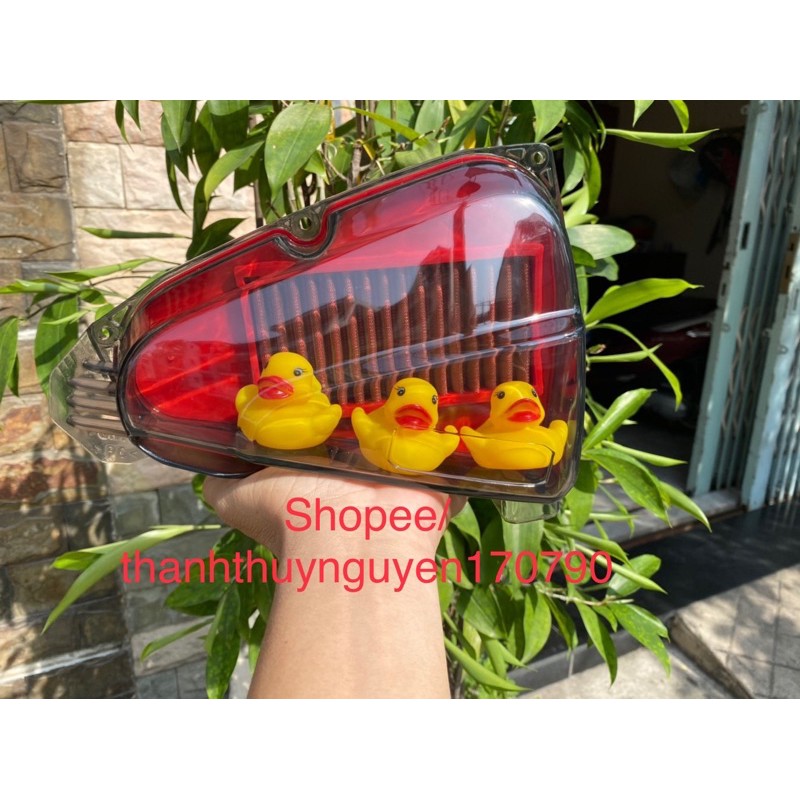 Ốp Pô E & Lọc Gió Xe Scoopy Trong Suốt