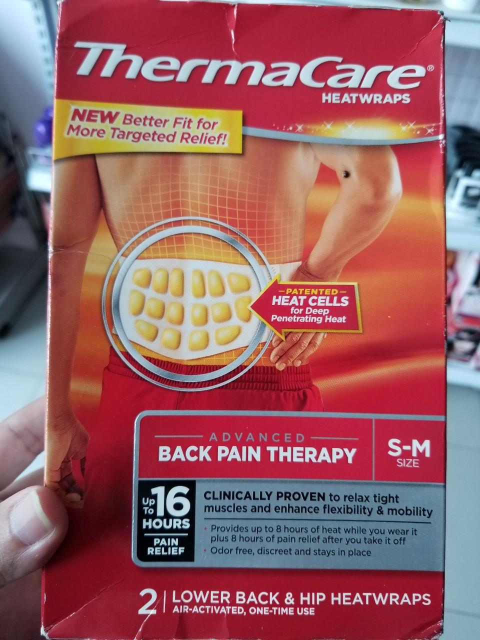 [HCM]Cao Dán ThermaCare HeatWraps Back Pain Therapy
