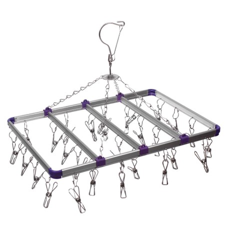 Móc phơi quần áo trẻ em Inox chữ nhật loại đẹp (HƯNG HUÊ) made in Việt nam