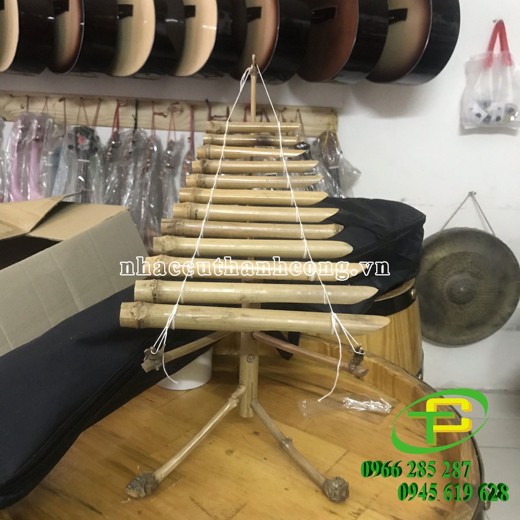 Bán đàn t-rưng mini, đàn t-rung bằng trúc, đàn t-rưng trang trí