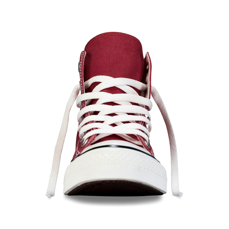 [HCM]Giày Sneaker Cổ Cao CVS Nữ Màu Đỏ Mận