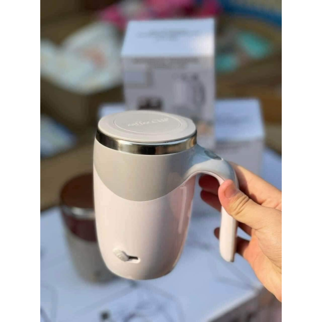 Cốc khuấy tự động pha cafe, sữa 380ml