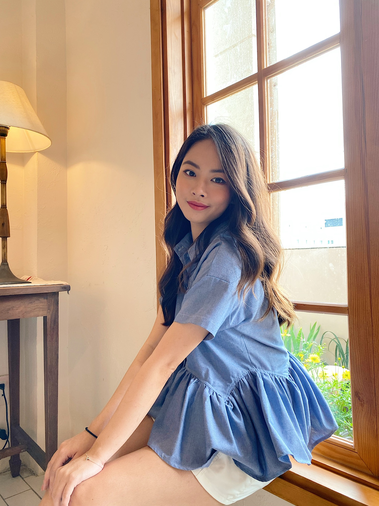 SODA POP - Wavy shirt - Áo sơ mi phối bèo