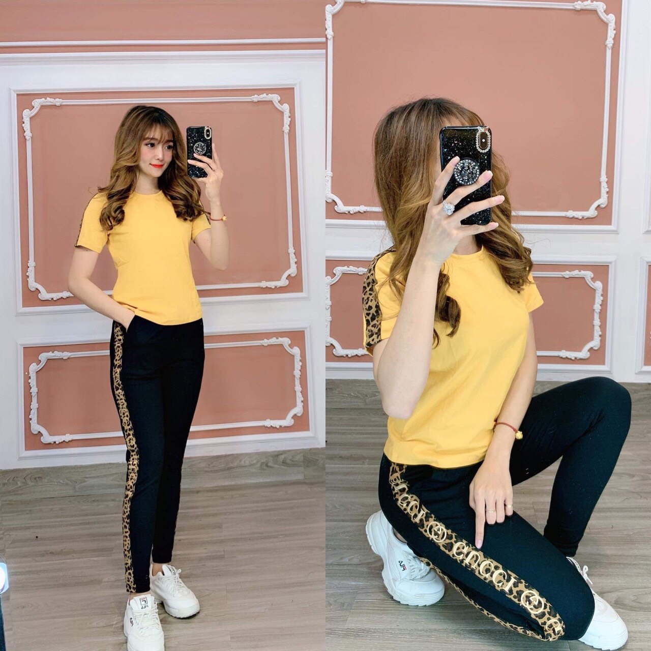SET BỘ ĐỒ THUN COTTON NỮ TÍNH HÀNG CAO CẤP