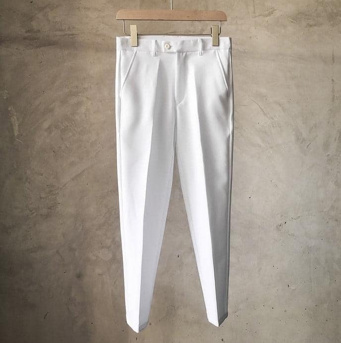 [HOT][FREESHIP] Quần âu tây nam trắng hàn quốc - BeBe-Store