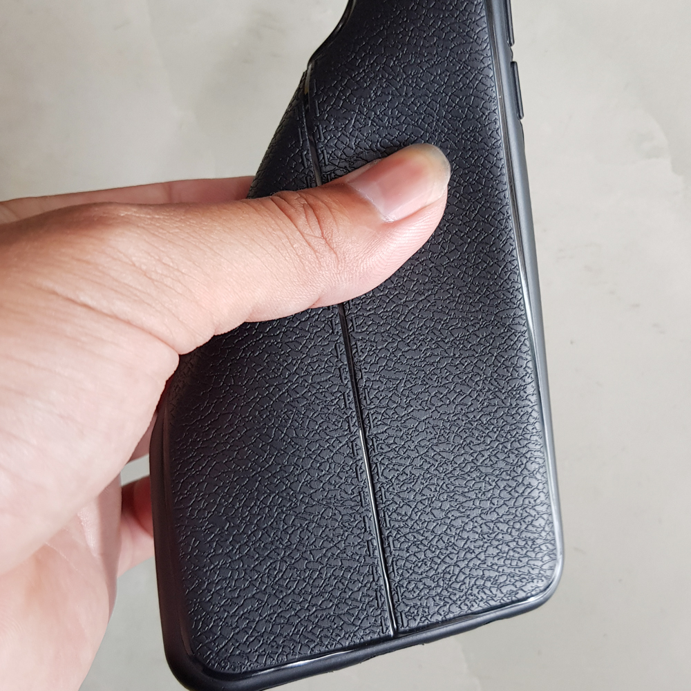 [HCM]Ốp Lưng iPhone 11 Dẻo Giả Da Siêu Bền