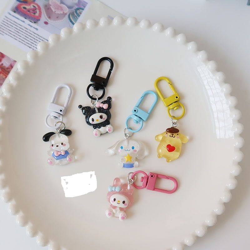 Móc khóa hình chó con siêu dễ thương BAGU MKCHOCON08