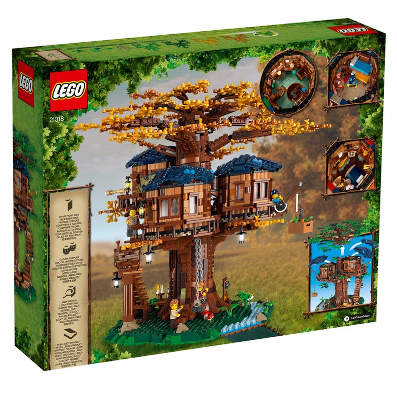 [HAPPY BRICKS] - LEGO  IDEAS - 21318 - NHÀ TRÊN CÂY - TREE HOUSE