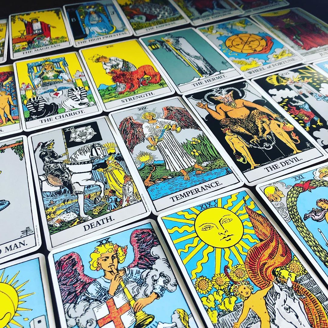 Plastic Rider Waite Tarot