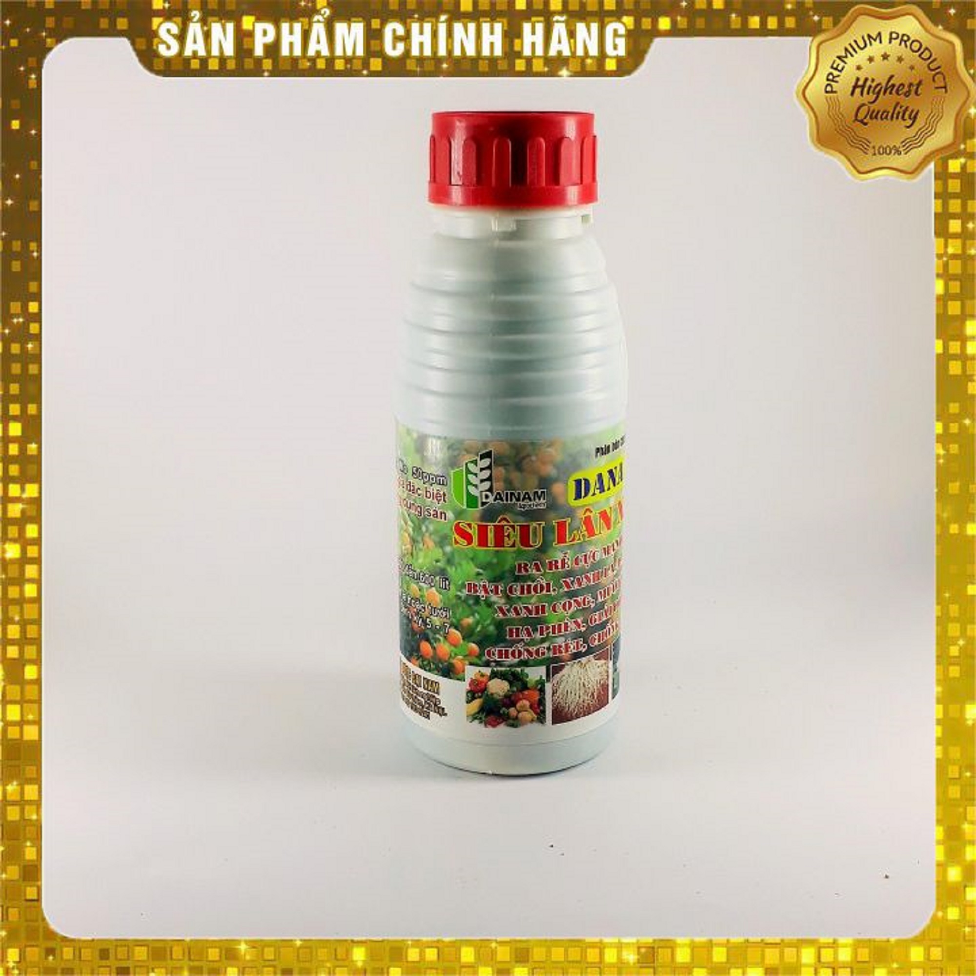 Phân bón lá DANA 08 Siêu Lân Xanh (500ml) ra dễ cực mạnh, bật chồi, xanh lá, mướt lá, giải đ.ộc, chống rét, chống úng