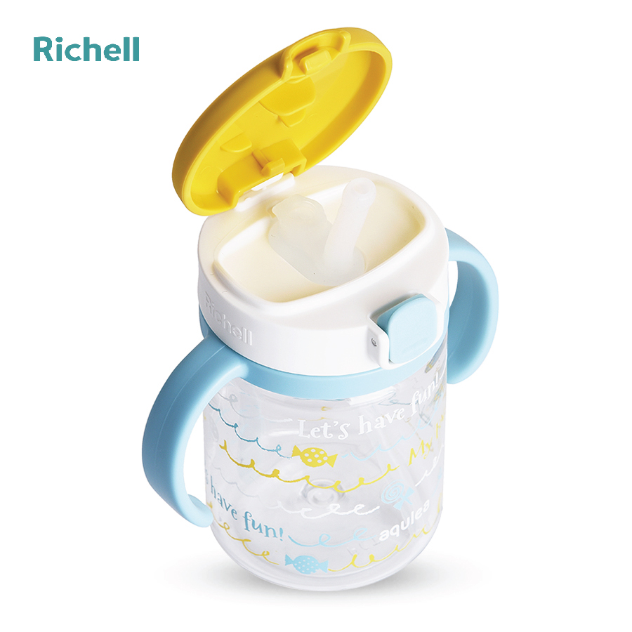 BÌNH ỐNG HÚT AQ RICHELL 200ML VÀNG SWEET