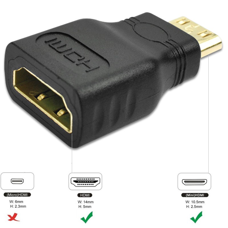 Đầu chuyển Mini HDMI sang HDMI