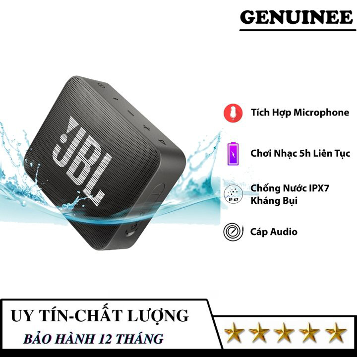 Loa Di Động Bluetooth JBL - GO2 Bluetooth Không Dây Bluetooth Không Dây Dành Cho Ios/Android Dành Cho Bluetooth Không Dây Bluetooth Không Dây
