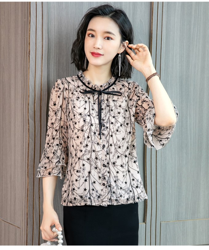 [HCM]Áo kiểu họa Tiết xinh xắn - AK845611