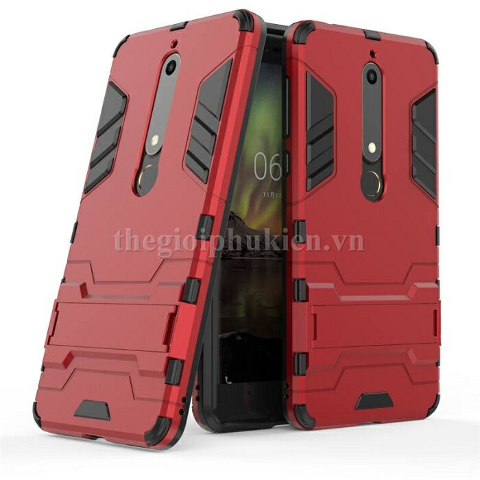 Ốp lưng chống sốc Iron Man cho Nokia 6.1