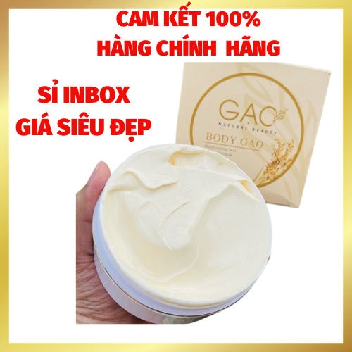 Kem dưỡng trắng da, kem body trắng da, dưỡng ẩm toàn thân ,bật tông ngay body gạo