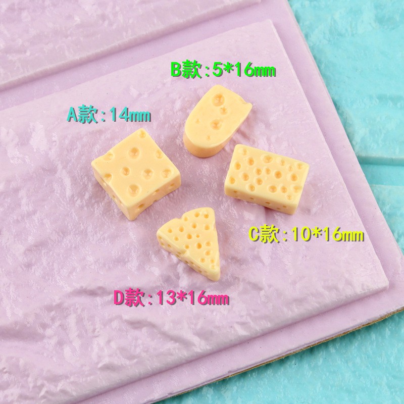[HCM]Phô Mai Phụ Kiện Trang Trí Charm Slime [1 cái ]