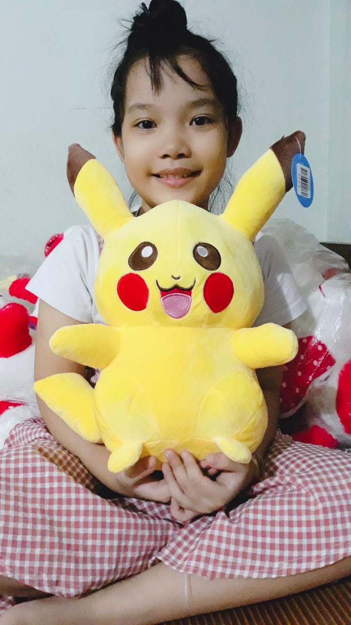 Gấu bông Picachu size 32cm khổ vải 50cm