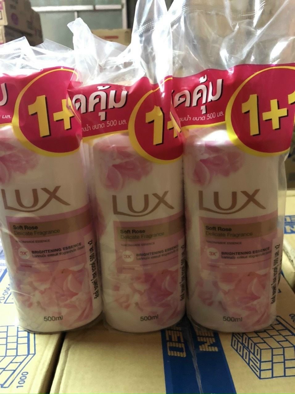 🍓FREESHIP🍓 Combo 2 Chai Sữa Tắm Lux 500ml Thái Lan