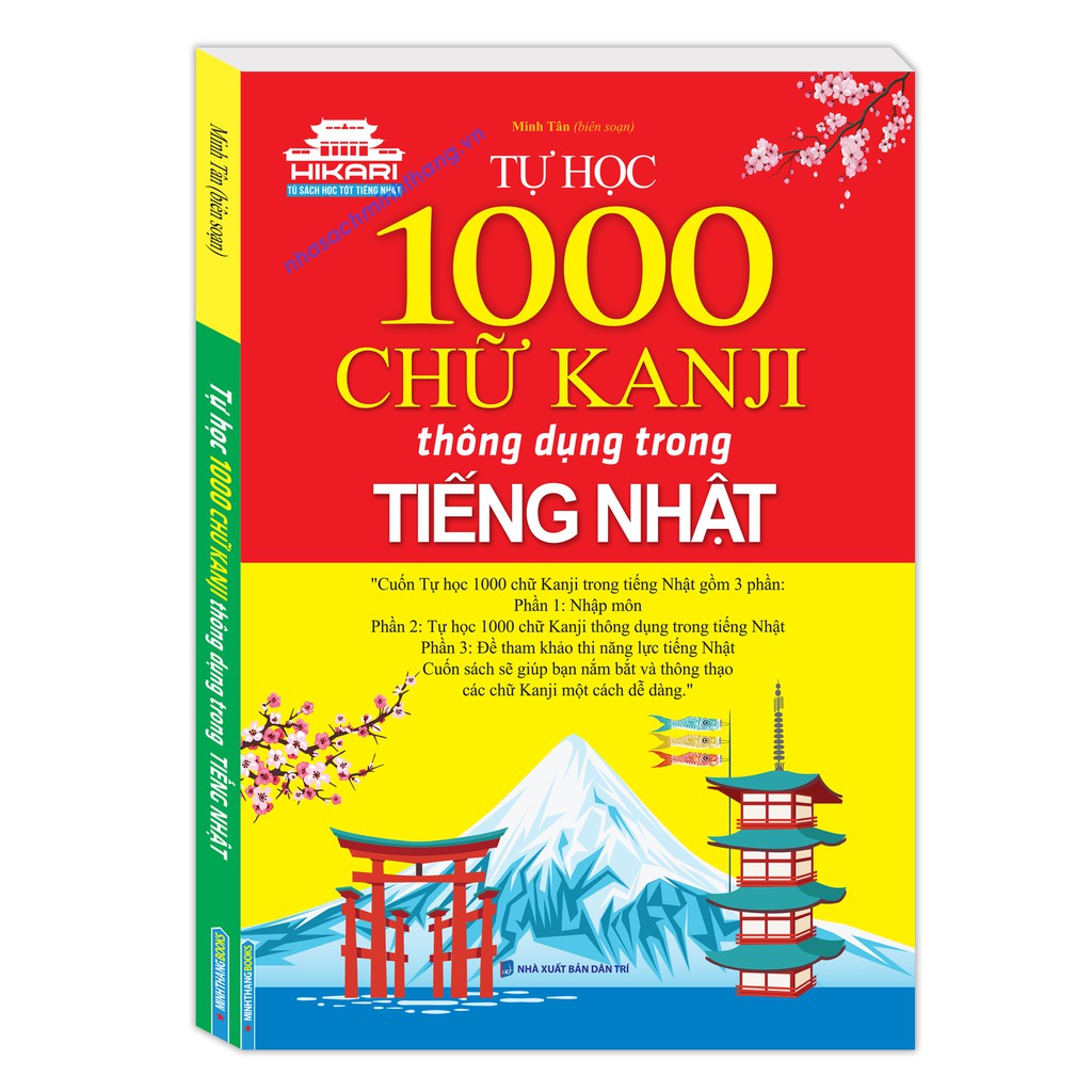 Sách - Tự Học 1000 Chữ Kanji Thông Dụng Trong Tiếng Nhật