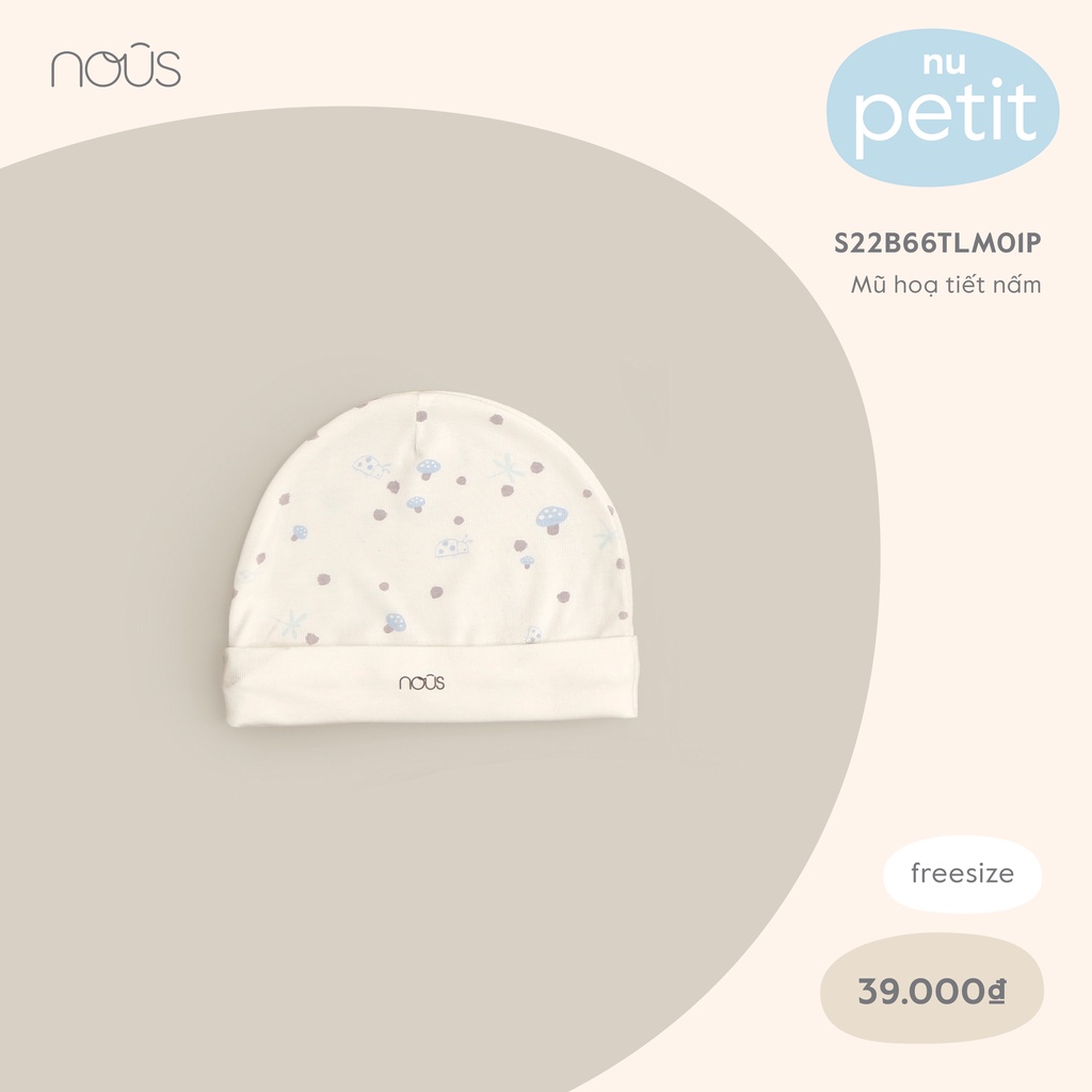[Nous Chính hãng] [Siêu sale] Nón Mũ sơ sinh nous Petit