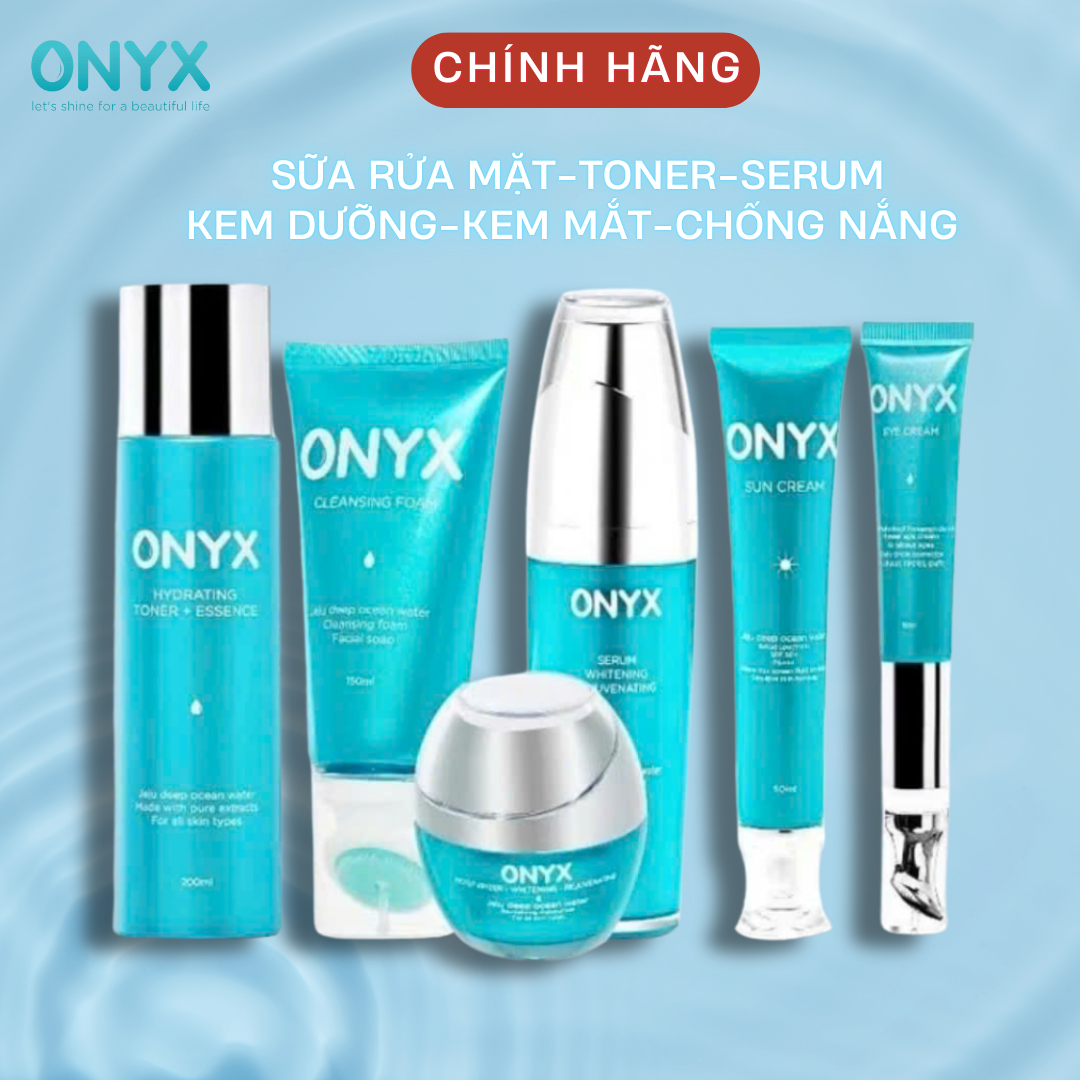 [HCM]BỘ DƯỠNG DA  6 SẢN PHẨM LỚN | ONYX COSMETICS BẢO THY