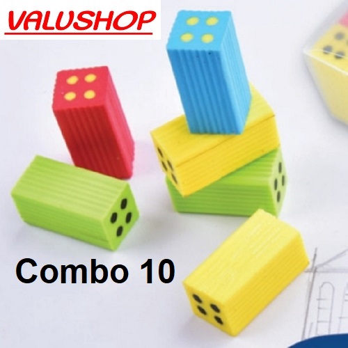 Gôm tẩy Điểm 10 Brick TP-E023 hình viên gạch