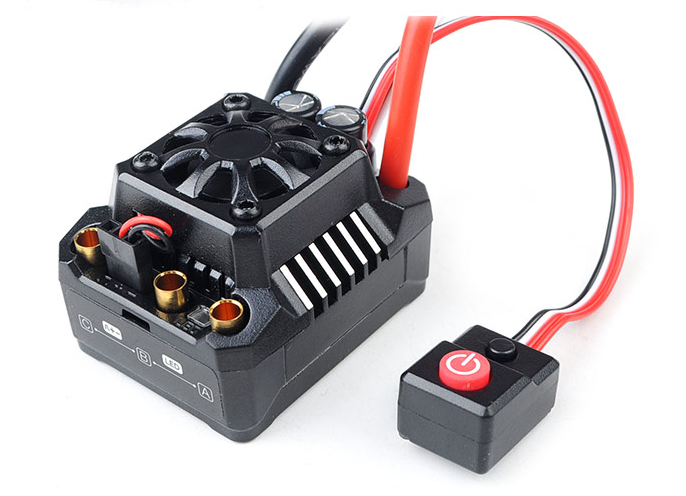 điều tốc ESC Brushless 80A WP MAX10 SCT RTR hobbywing