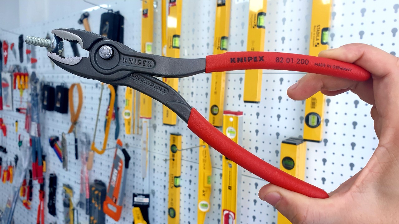 Kìm mở ốc Knipex TwinGrip 82 01 200 Made in Germany