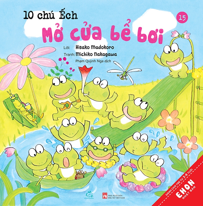 Fahasa - Bộ Sách 10 Chú Ếch (Tập 13 Đến Tập 18) - Bộ 6 Cuốn